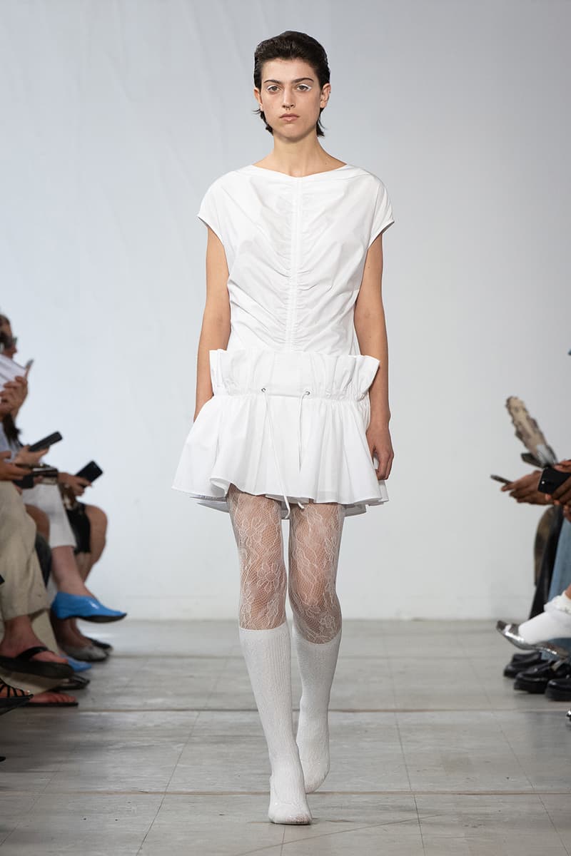 Feng Chen Wang SS26 Paris Fashion Week Collection converse collaboration russell westbrook runway model friends dyeing technique london based chinese designer