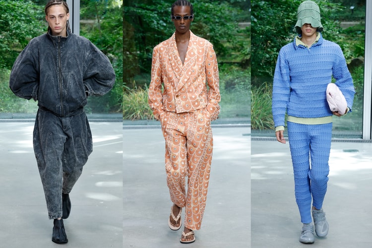 Issey Miyake's IM MEN SS26 Unveils a Poetic Dialogue Between Fabric and Form, Inspired by Shoji Kamoda