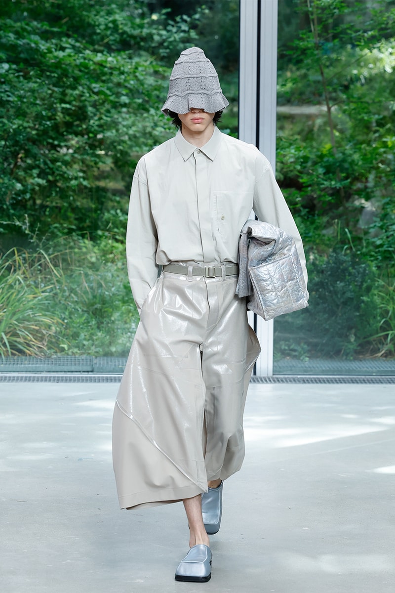 Issey Miyake's IM MEN SS26 Paris Fashion Week  Issey Miyake's IM MEN SS26 Unveils a Poetic Dialogue Between Fabric and Form, Inspired by Shoji Kamoda asics