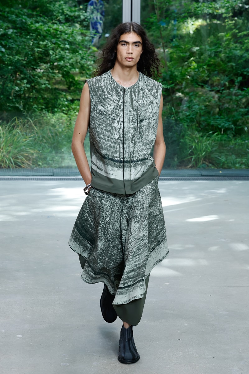 Issey Miyake's IM MEN SS26 Paris Fashion Week  Issey Miyake's IM MEN SS26 Unveils a Poetic Dialogue Between Fabric and Form, Inspired by Shoji Kamoda asics