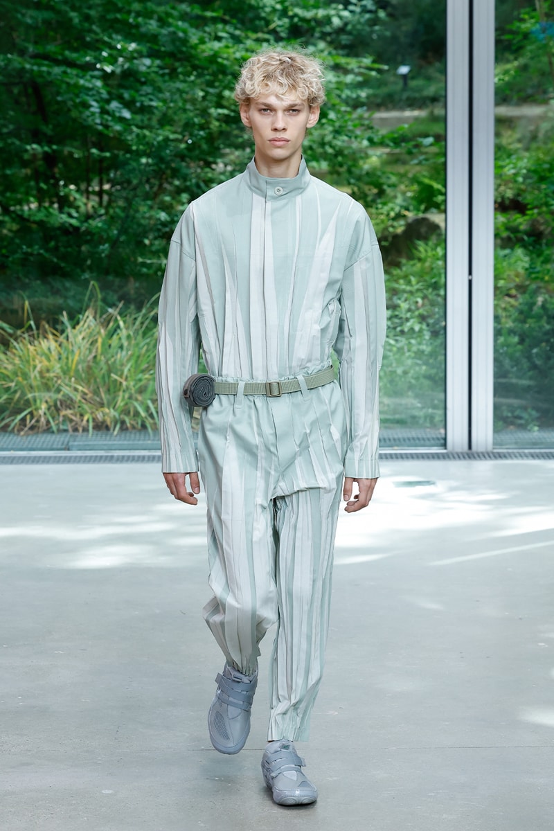 Issey Miyake's IM MEN SS26 Paris Fashion Week  Issey Miyake's IM MEN SS26 Unveils a Poetic Dialogue Between Fabric and Form, Inspired by Shoji Kamoda asics