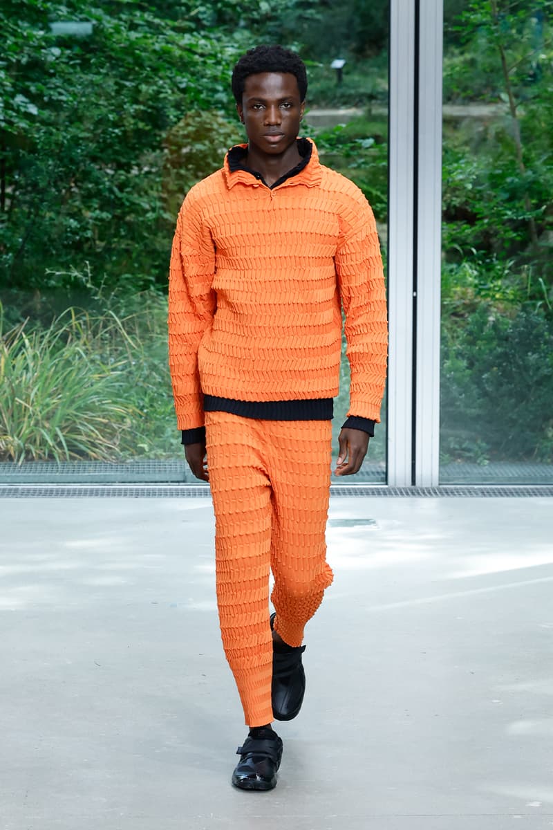 Issey Miyake's IM MEN SS26 Paris Fashion Week  Issey Miyake's IM MEN SS26 Unveils a Poetic Dialogue Between Fabric and Form, Inspired by Shoji Kamoda asics