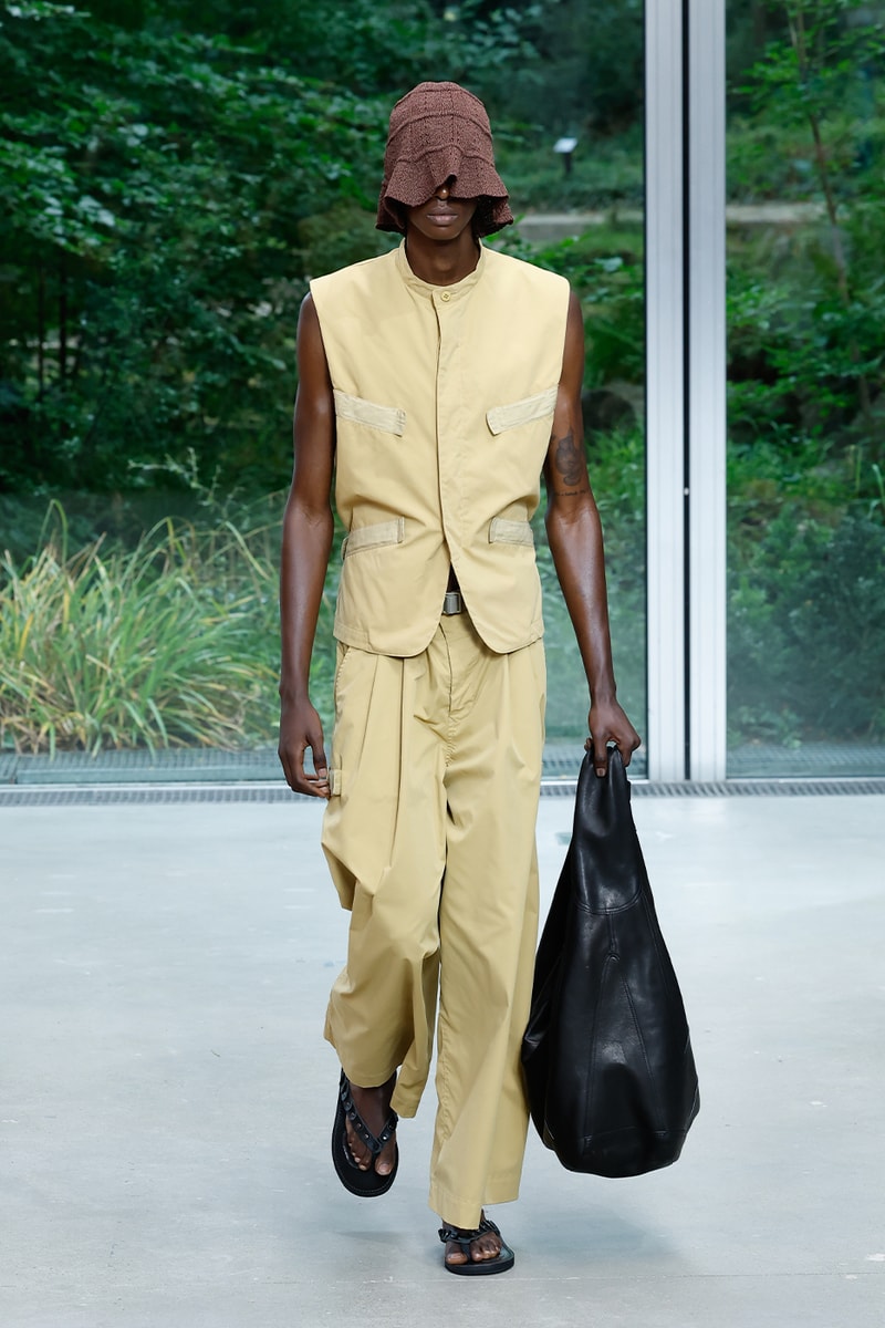 Issey Miyake's IM MEN SS26 Paris Fashion Week  Issey Miyake's IM MEN SS26 Unveils a Poetic Dialogue Between Fabric and Form, Inspired by Shoji Kamoda asics