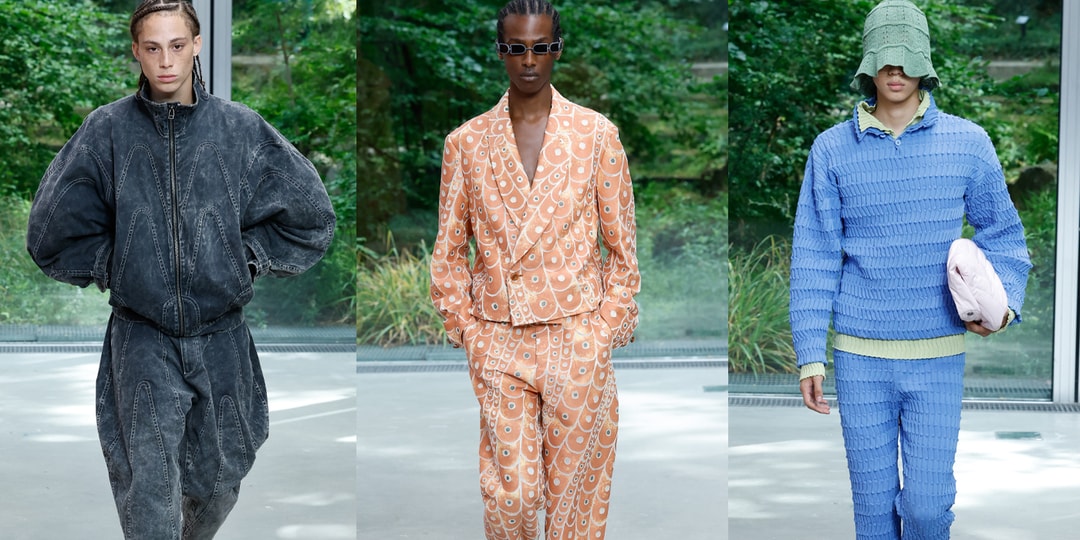Issey Miyake's IM MEN SS26 Unveils a Poetic Dialogue Between Fabric and Form, Inspired by Shoji Kamoda