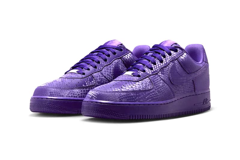 Kobe Bryant Nike Air Force 1 Low Court Purple IB0018-500 release date info store list buying guide photos price x