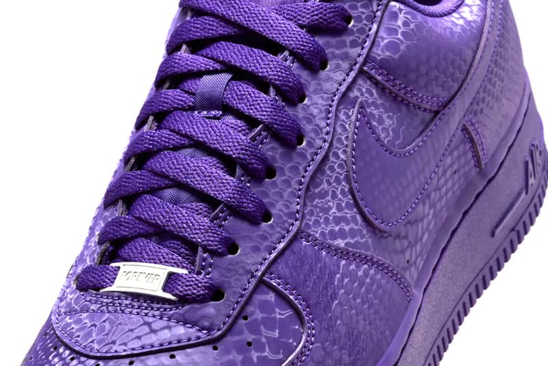 Kobe Bryant Nike Air Force 1 Low Court Purple IB0018-500 release date info store list buying guide photos price x