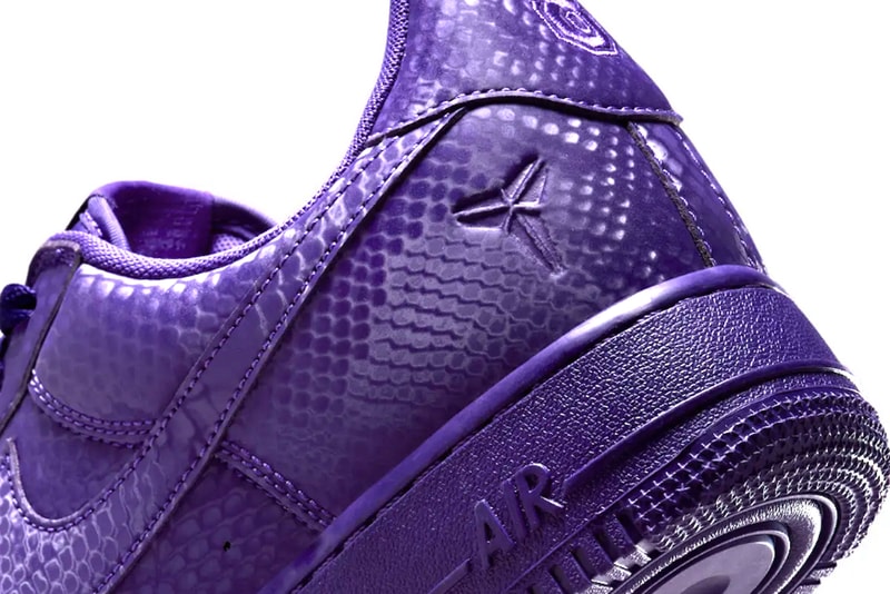 Kobe Bryant Nike Air Force 1 Low Court Purple IB0018-500 release date info store list buying guide photos price x