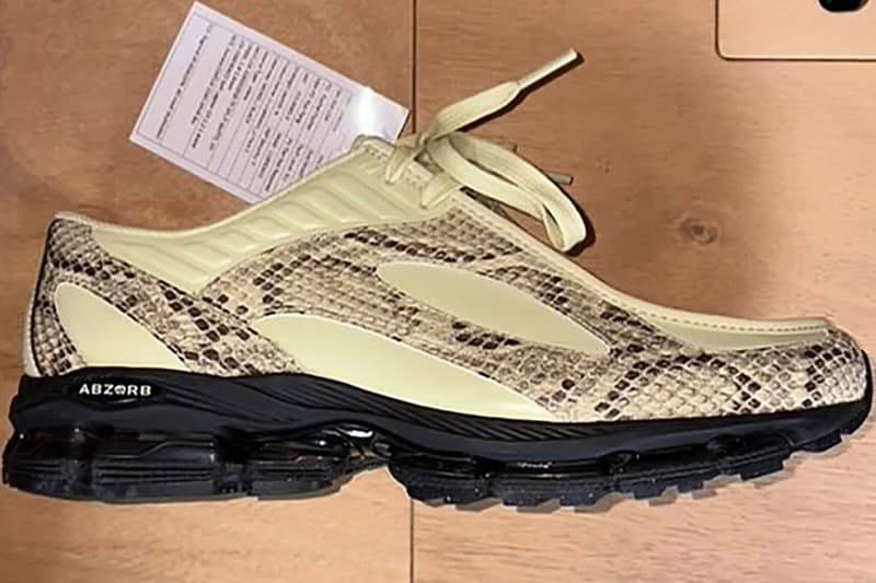New Balance 1890 Snakeskin Yellow Release Info wallabee runner date store list buying guide photos price ss26 paris fashion week pfw