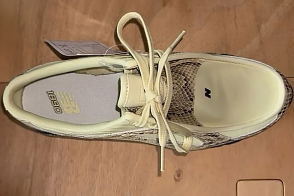 New Balance 1890 Snakeskin Yellow Release Info wallabee runner date store list buying guide photos price ss26 paris fashion week pfw