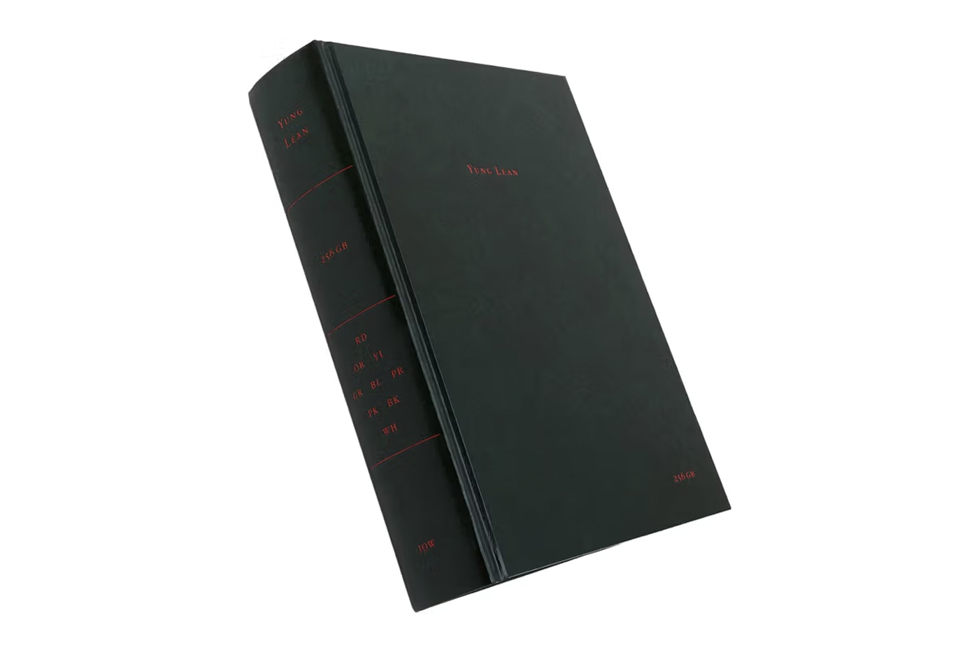 Closer Look: Yung Lean's '256 GB' Book release info leandoer jonatan price drop worldaffairs iphone