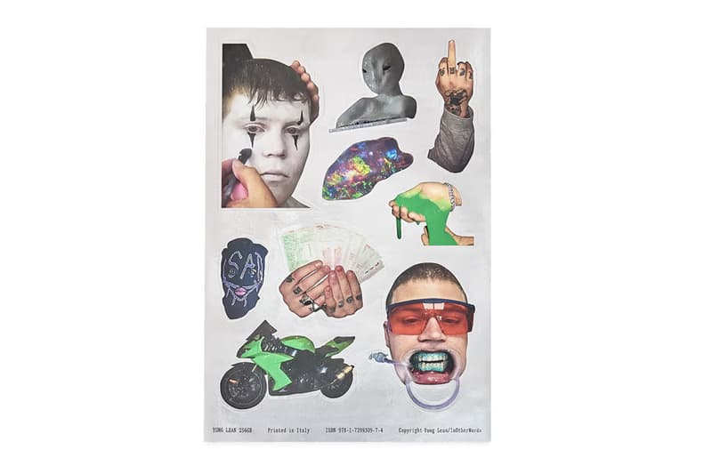 Closer Look: Yung Lean's '256 GB' Book release info leandoer jonatan price drop worldaffairs iphone