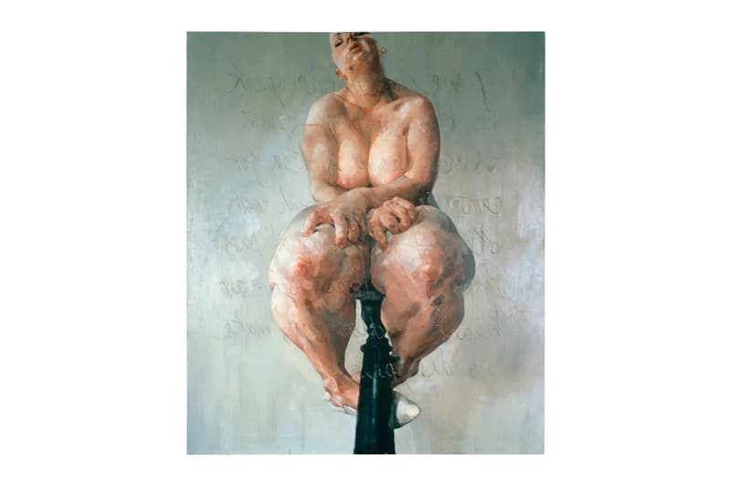 'Jenny Saville: Anatomy of Painting' National Portrait Gallery  London art artworks