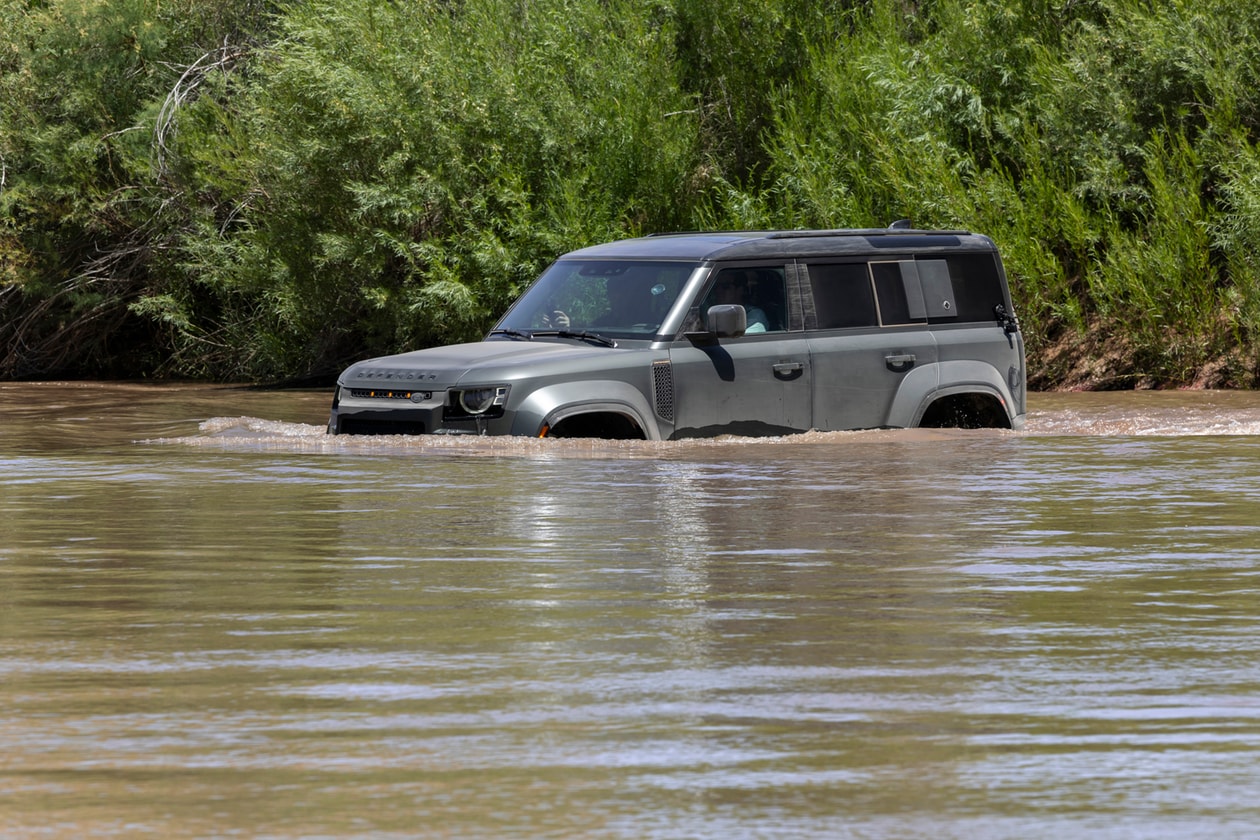 Land Rover Defender Hachida Test Drive Review Moab Utah Colorado Defender 110 SUV