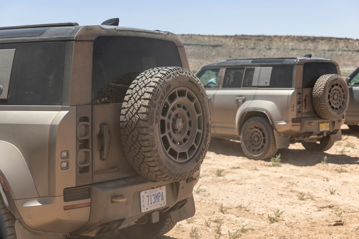Land Rover Defender Hachida Test Drive Review Moab Utah Colorado Defender 110 SUV