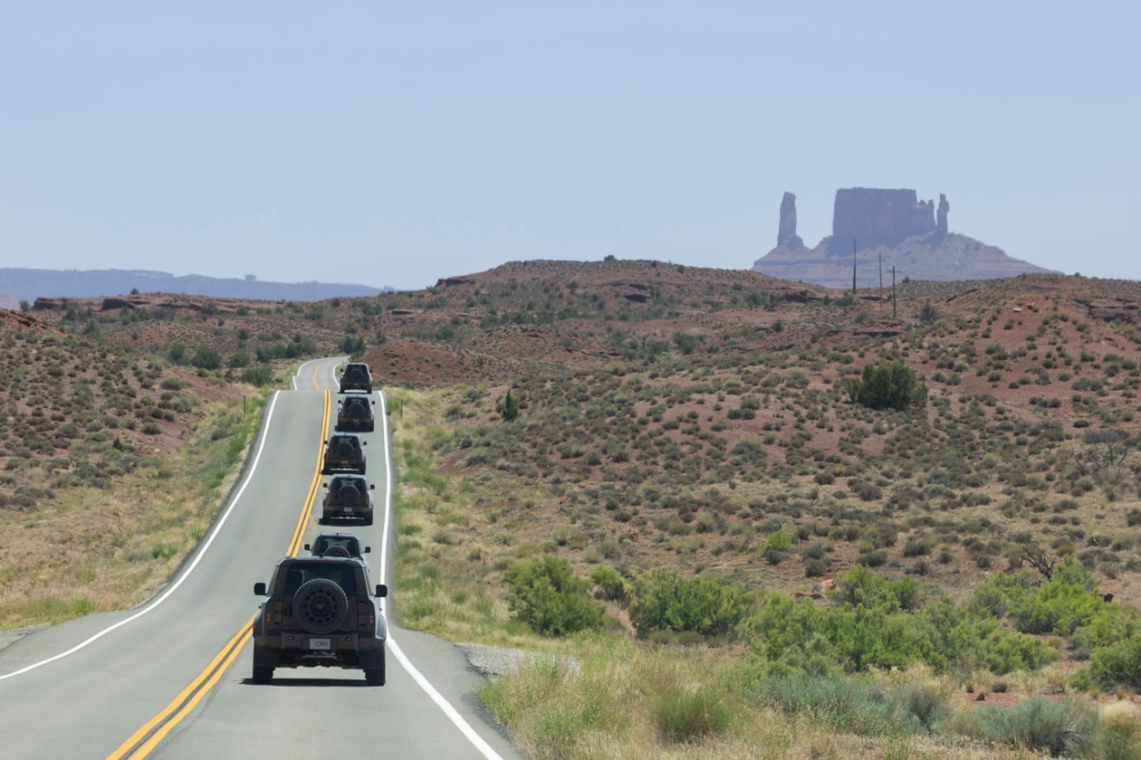 Land Rover Defender Hachida Test Drive Review Moab Utah Colorado Defender 110 SUV