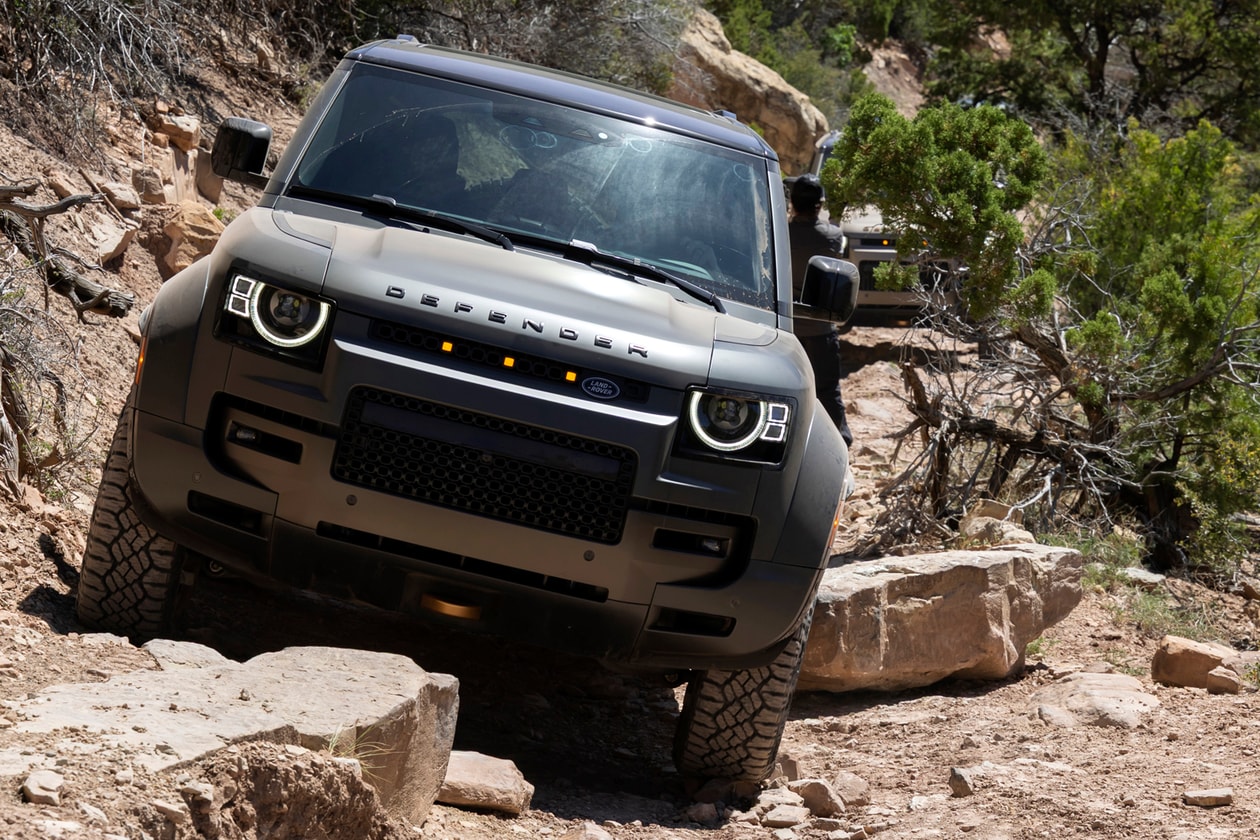 Land Rover Defender Hachida Test Drive Review Moab Utah Colorado Defender 110 SUV
