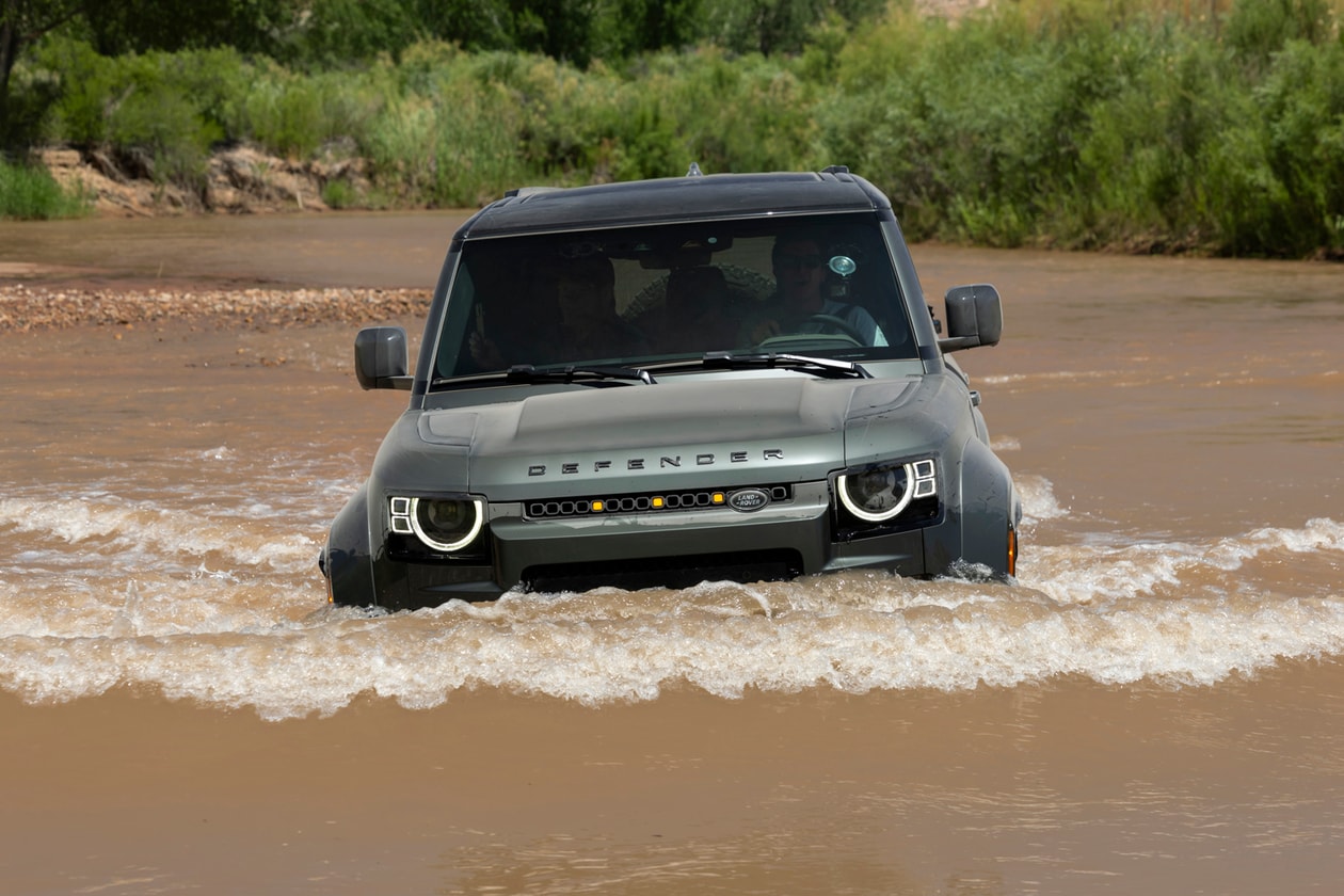 Land Rover Defender Hachida Test Drive Review Moab Utah Colorado Defender 110 SUV