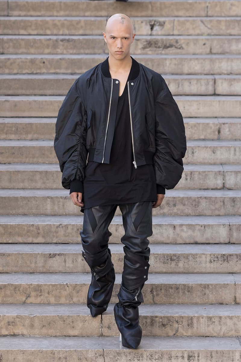 Rick Owens Paris Fashion Week SS26 Collection temple of love retrospective exhibit brutalist elegance palais de tokyo