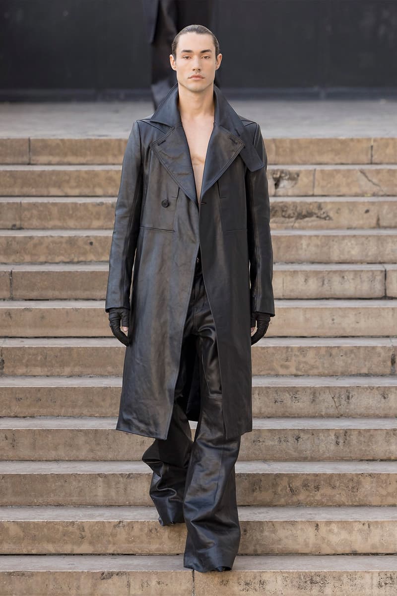 Rick Owens Paris Fashion Week SS26 Collection temple of love retrospective exhibit brutalist elegance palais de tokyo