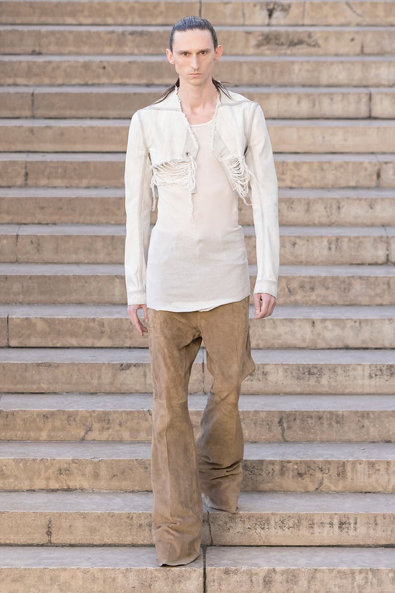 Rick Owens Paris Fashion Week SS26 Collection temple of love retrospective exhibit brutalist elegance palais de tokyo