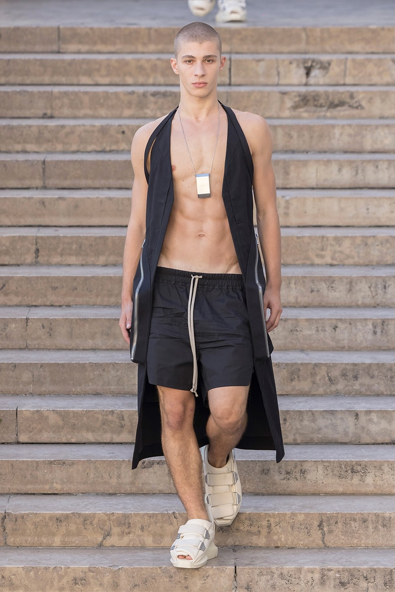 Rick Owens Paris Fashion Week SS26 Collection temple of love retrospective exhibit brutalist elegance palais de tokyo 