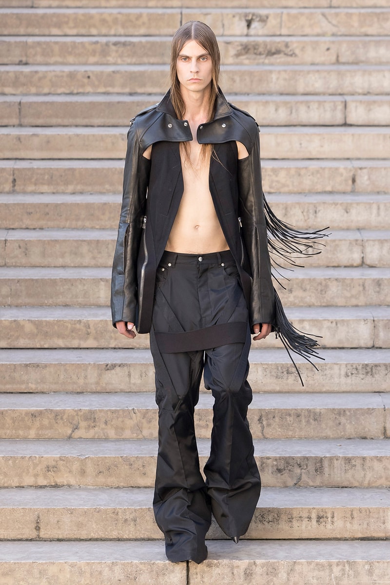 Rick Owens Paris Fashion Week SS26 Collection temple of love retrospective exhibit brutalist elegance palais de tokyo 