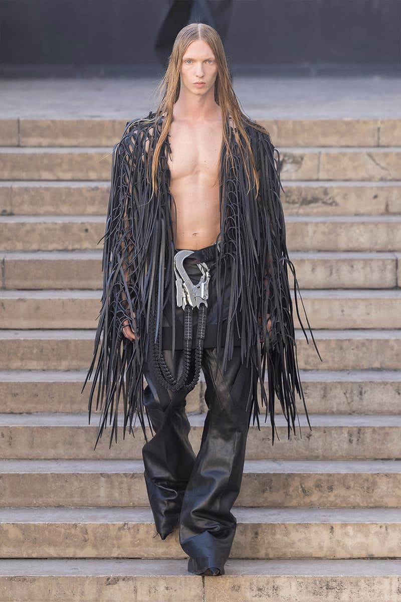 Rick Owens Paris Fashion Week SS26 Collection temple of love retrospective exhibit brutalist elegance palais de tokyo