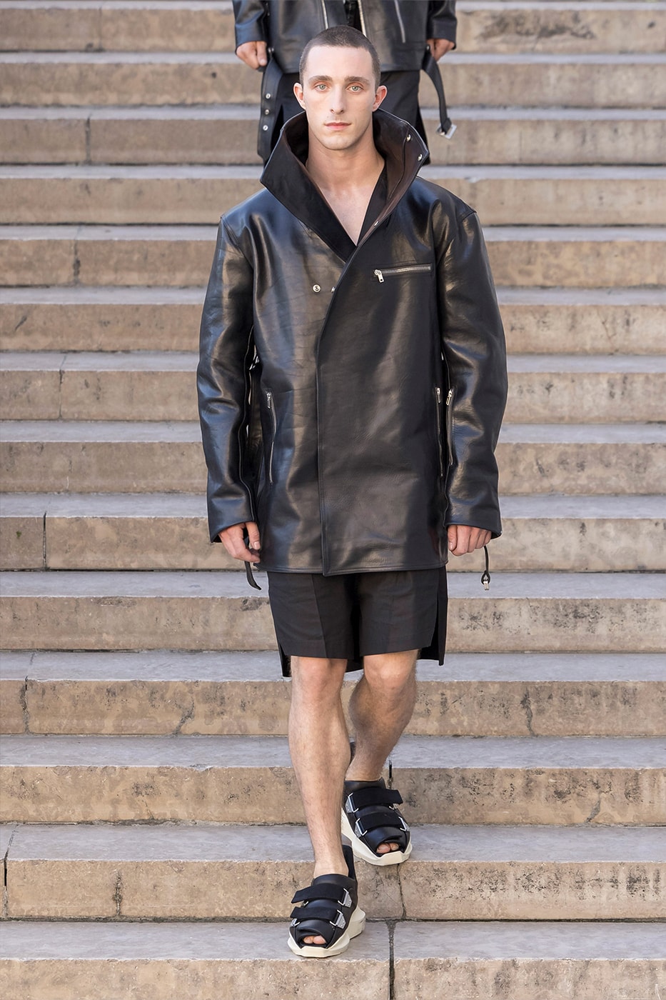 Rick Owens Paris Fashion Week SS26 Collection temple of love retrospective exhibit brutalist elegance palais de tokyo 