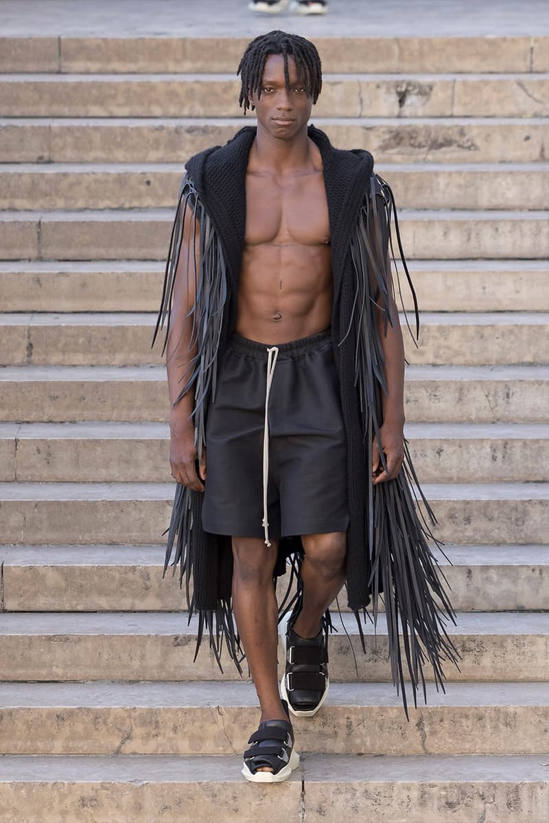 Rick Owens Paris Fashion Week SS26 Collection temple of love retrospective exhibit brutalist elegance palais de tokyo