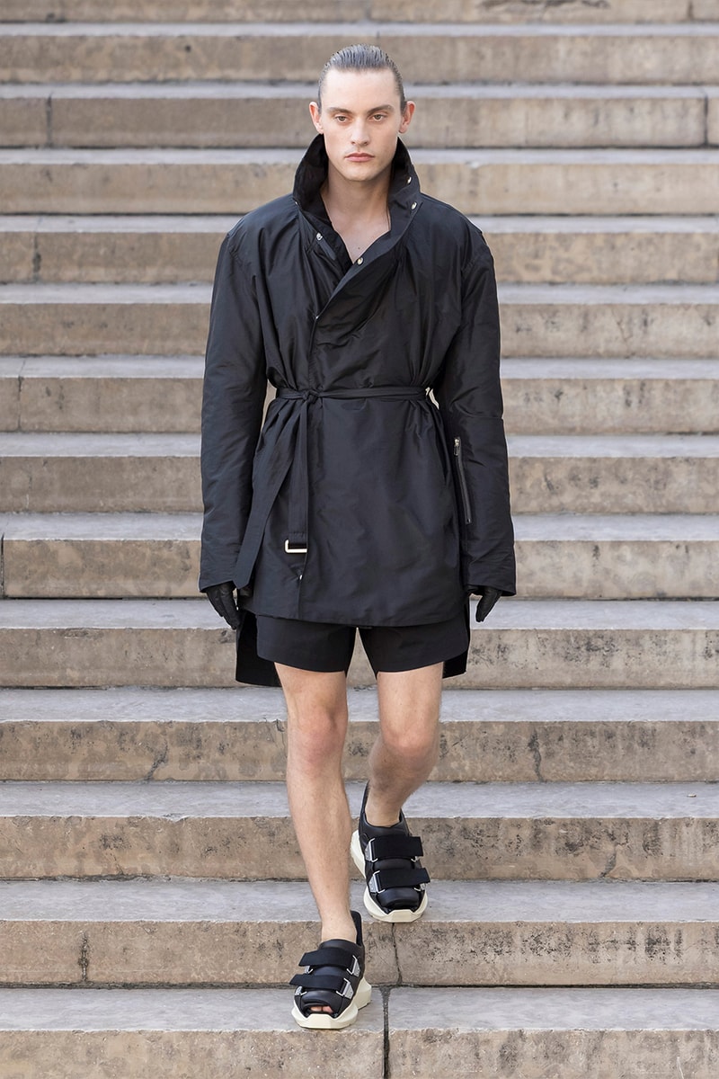Rick Owens Paris Fashion Week SS26 Collection temple of love retrospective exhibit brutalist elegance palais de tokyo 