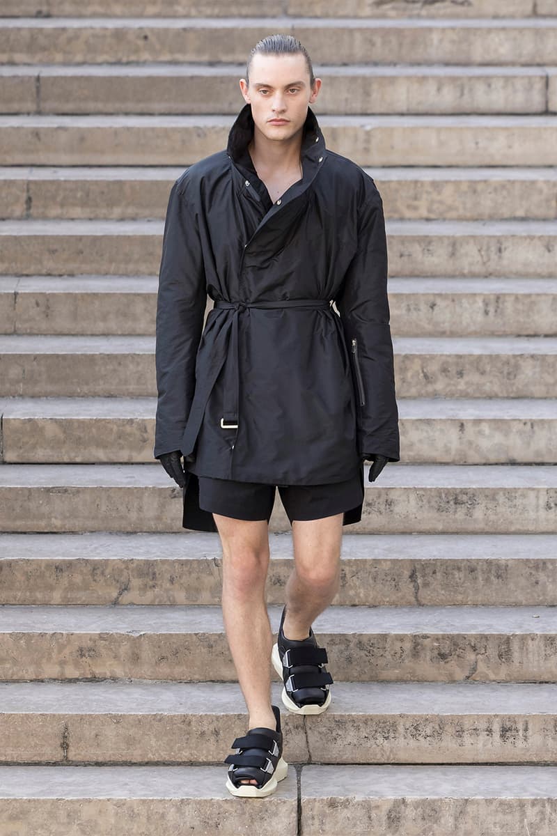 Rick Owens Paris Fashion Week SS26 Collection temple of love retrospective exhibit brutalist elegance palais de tokyo