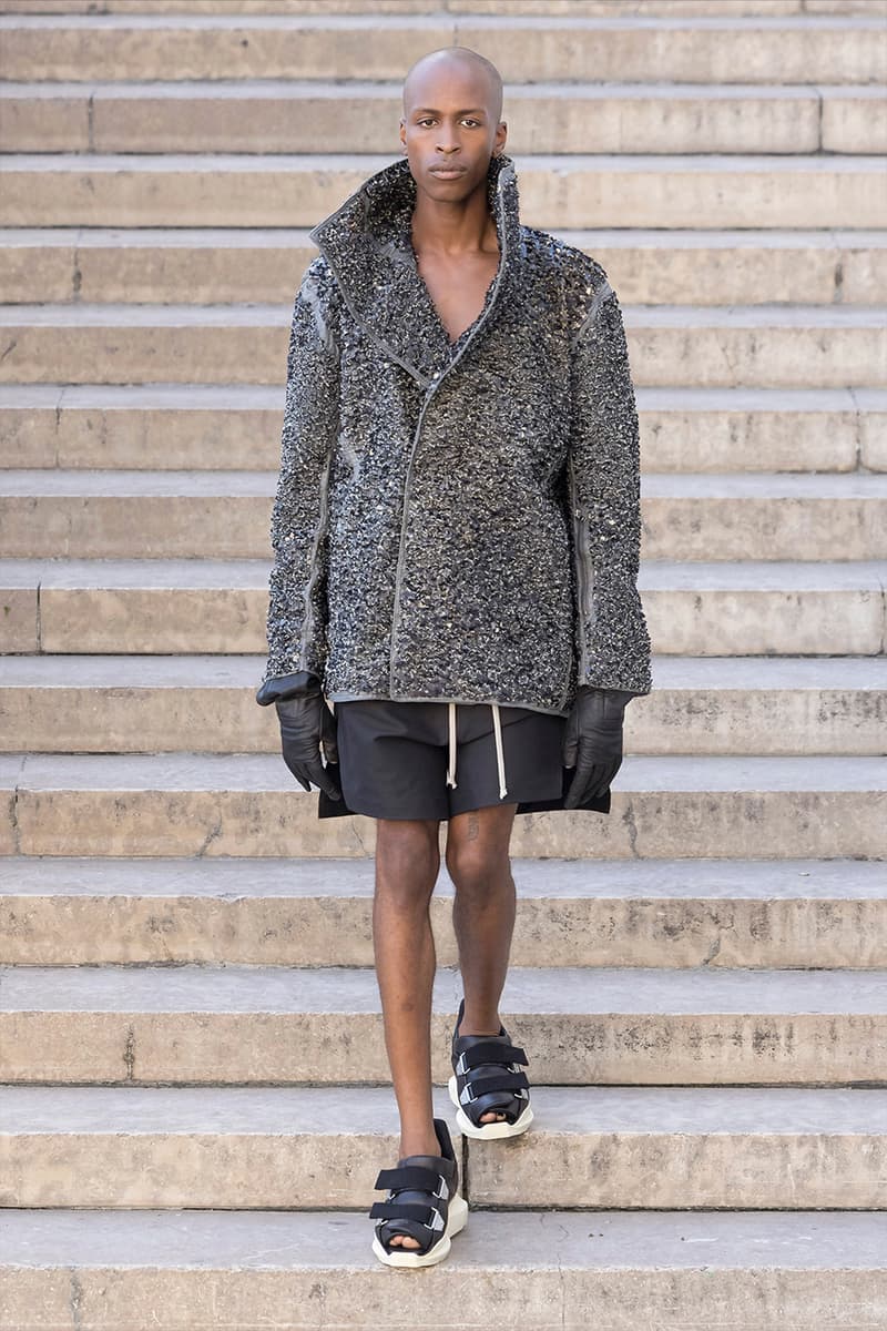 Rick Owens Paris Fashion Week SS26 Collection temple of love retrospective exhibit brutalist elegance palais de tokyo