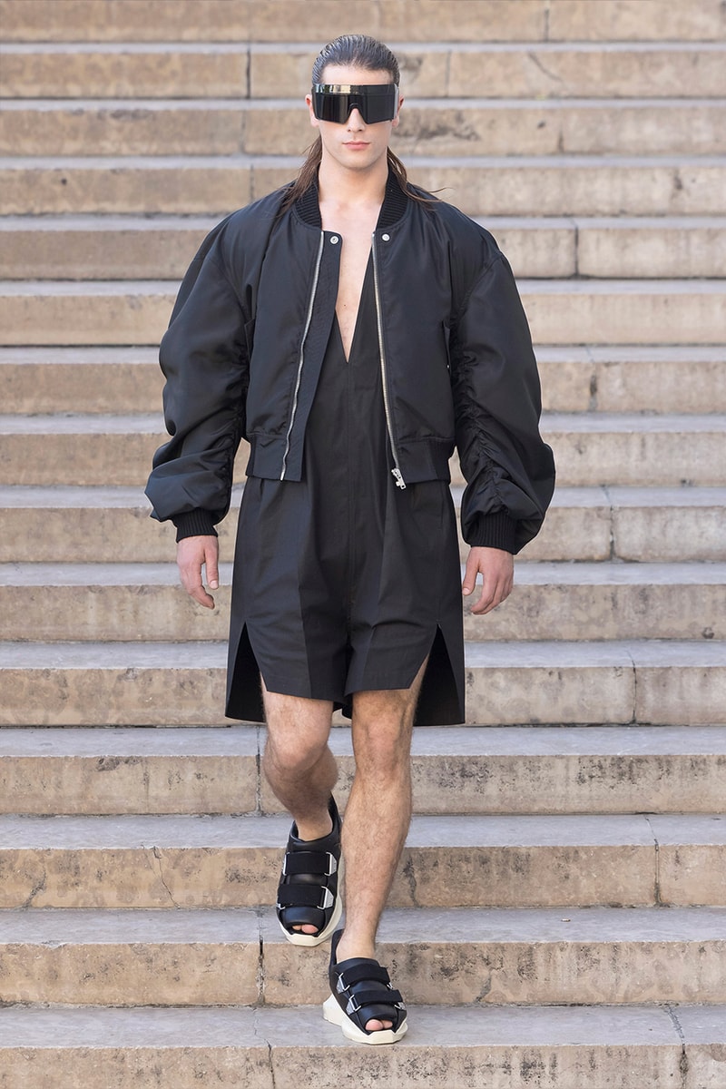 Rick Owens Paris Fashion Week SS26 Collection temple of love retrospective exhibit brutalist elegance palais de tokyo 