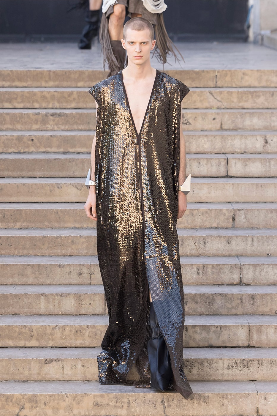Rick Owens Paris Fashion Week SS26 Collection temple of love retrospective exhibit brutalist elegance palais de tokyo 