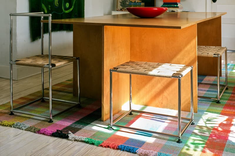 Henry Julier x USM Modular Furniture Woven Structures