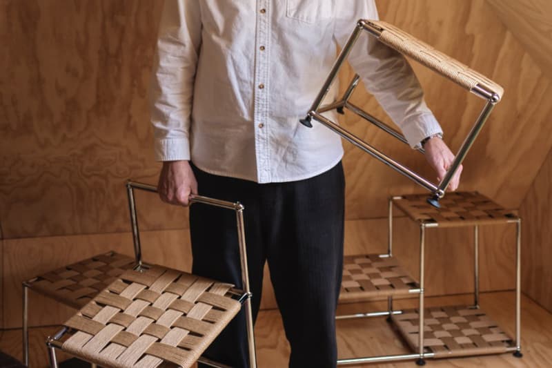Henry Julier x USM Modular Furniture Woven Structures