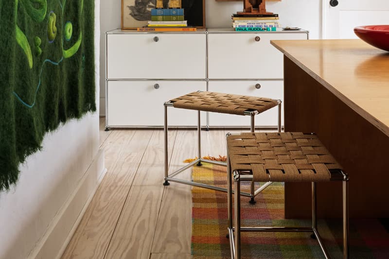 Henry Julier x USM Modular Furniture Woven Structures