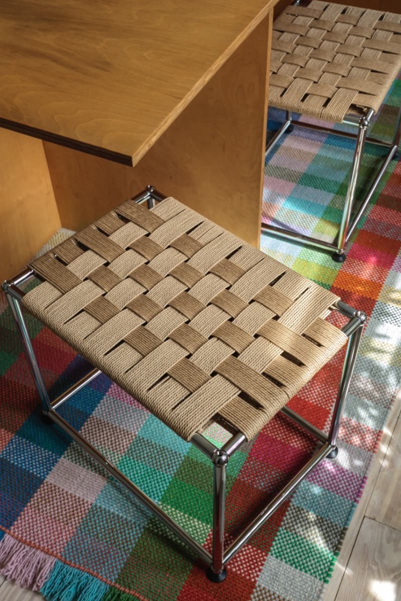 Henry Julier x USM Modular Furniture Woven Structures