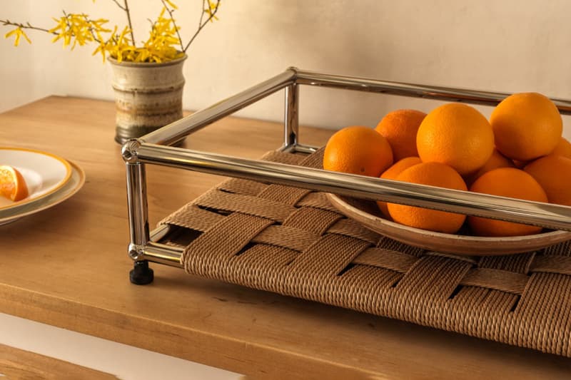Henry Julier x USM Modular Furniture Woven Structures