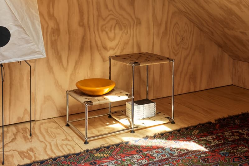 Henry Julier x USM Modular Furniture Woven Structures