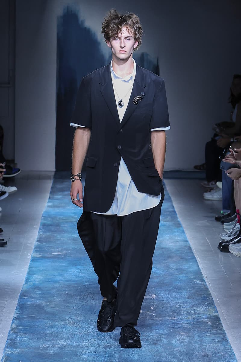 Yohji Yamamoto Pour Homme SS26 Paris Fashion Week Collection spring summer 2026 japanese designer fluid statements of the world