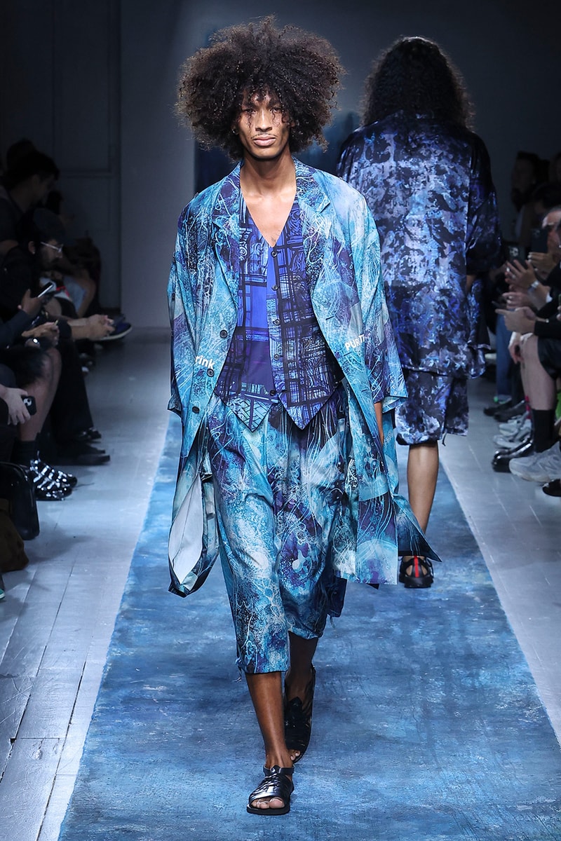 Yohji Yamamoto Pour Homme SS26 Paris Fashion Week Collection spring summer 2026 japanese designer fluid statements of the world