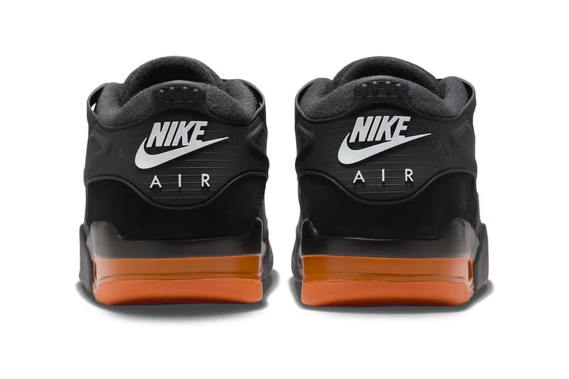 Air Jordan 4 RM "Black/Orange" Has Dropped Black/Anthracite-Starfish-White nike HF8126-001