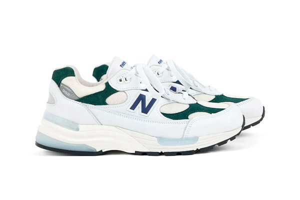 New Balance 992 "Marsh Green" Has a Summer 2025 Release Date U992GB white marsh green sneaker
