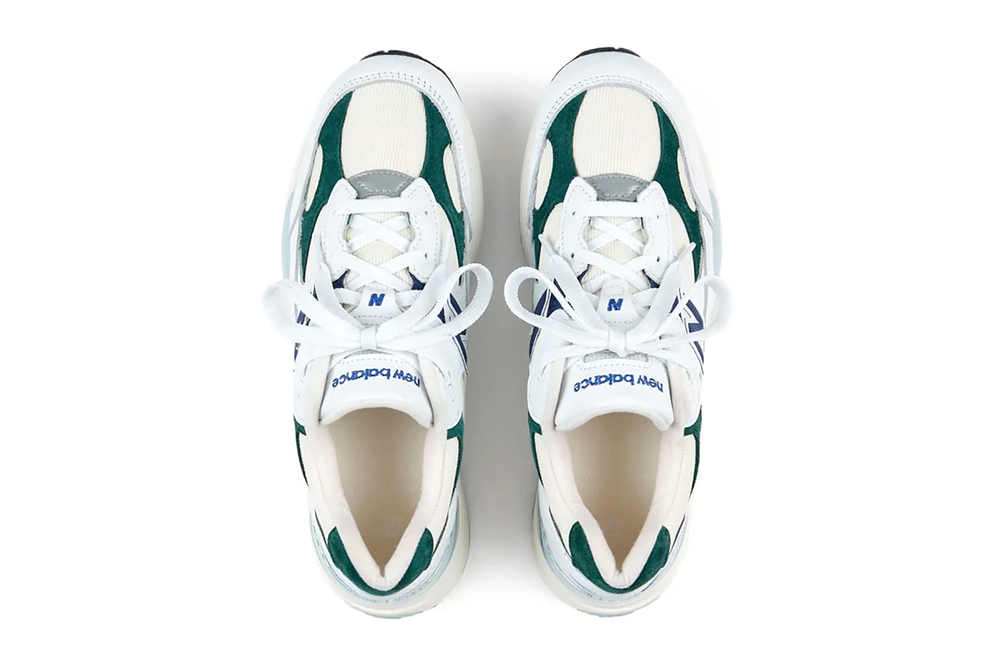 New Balance 992 "Marsh Green" Has a Summer 2025 Release Date U992GB white marsh green sneaker