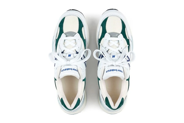 New Balance 992 "Marsh Green" Has a Summer 2025 Release Date U992GB white marsh green sneaker