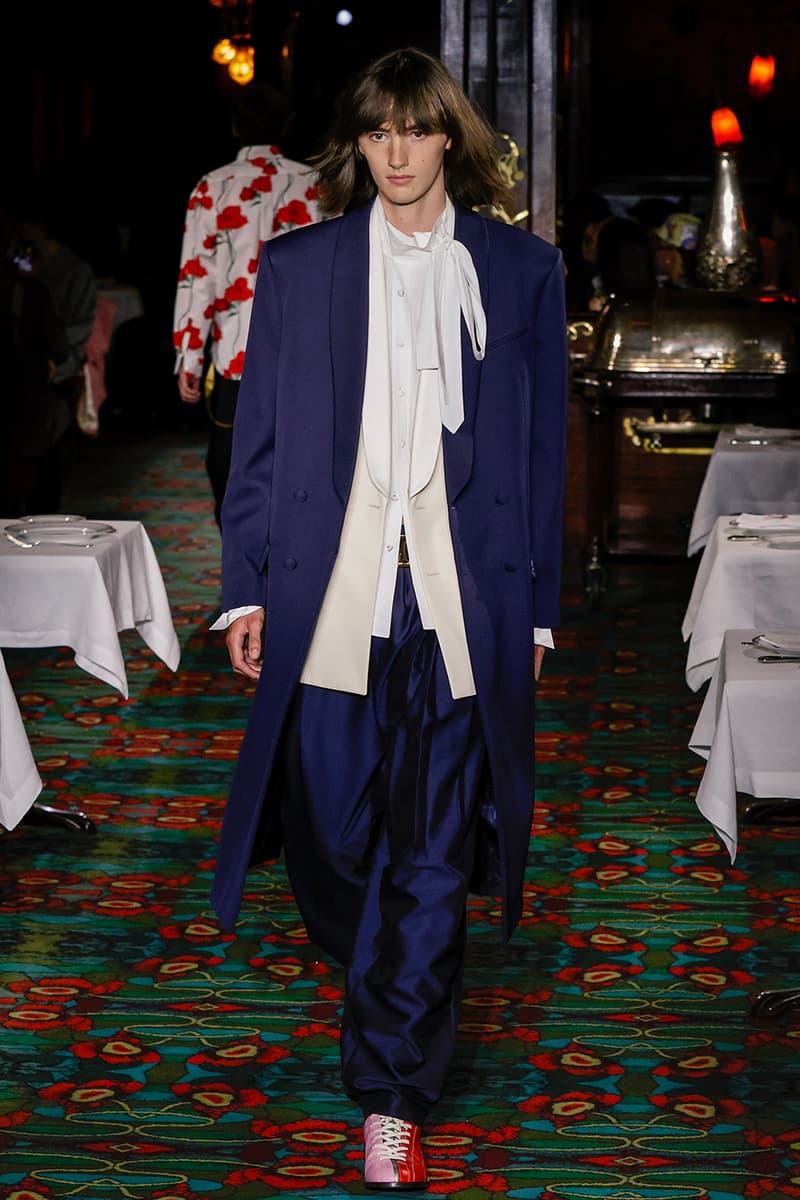 Nigo Kenzo Paris Fashion Week SS26 Collection futura collaboration spring summer 2026 hiroshi fujiwara maxims paris restaurant