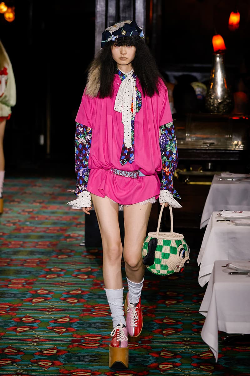 Nigo Kenzo Paris Fashion Week SS26 Collection futura collaboration spring summer 2026 hiroshi fujiwara maxims paris restaurant
