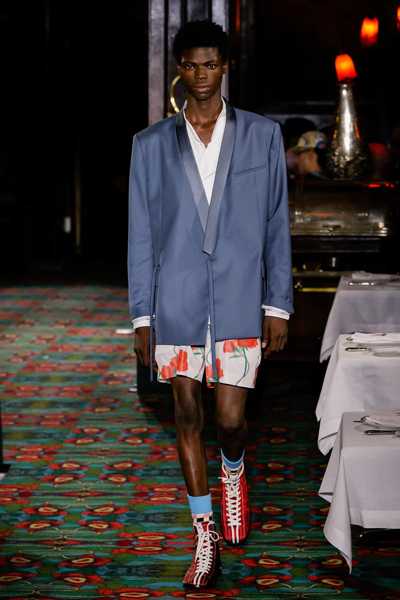 Nigo Kenzo Paris Fashion Week SS26 Collection futura collaboration spring summer 2026 hiroshi fujiwara maxims paris restaurant