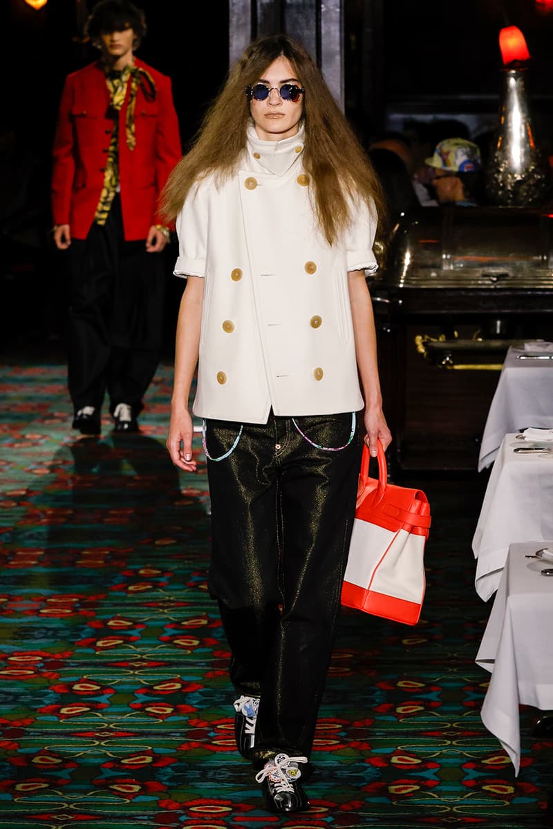 Nigo Kenzo Paris Fashion Week SS26 Collection futura collaboration spring summer 2026 hiroshi fujiwara maxims paris restaurant